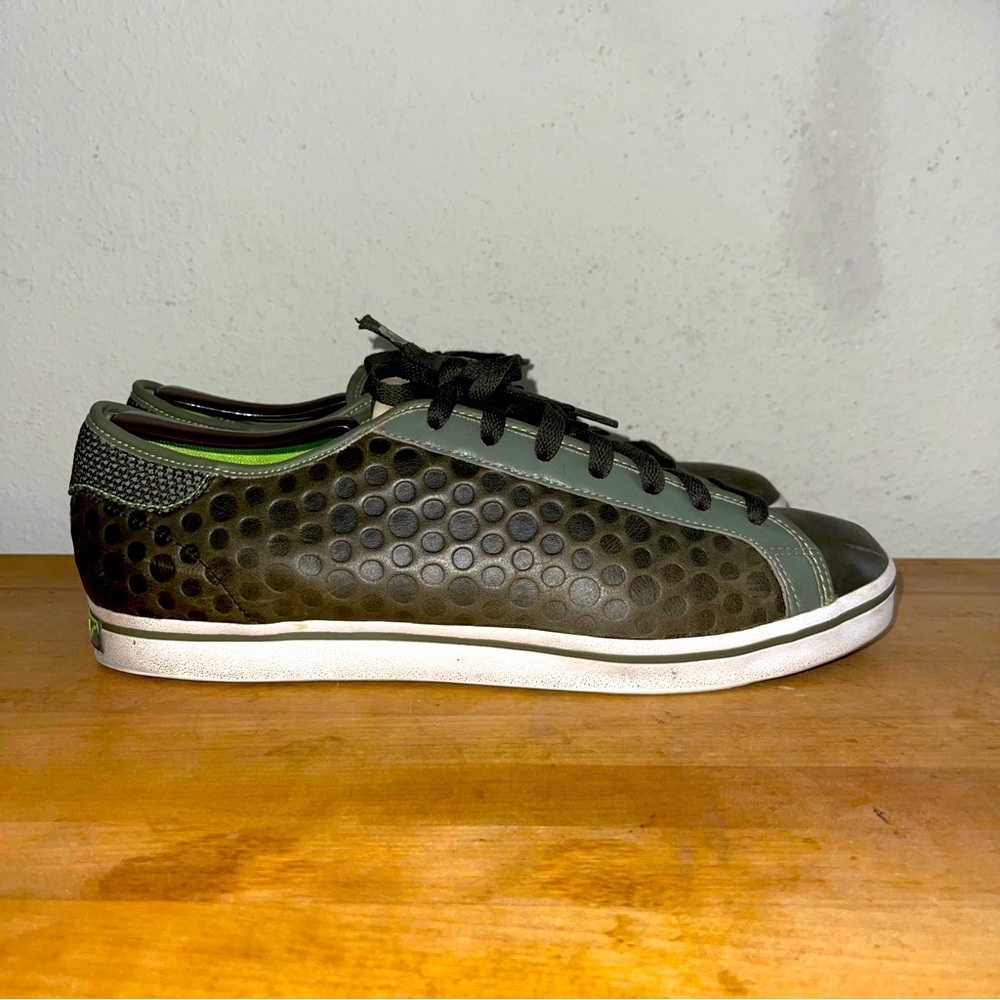 ADIDAS Vtg Shoes Men’s Size 10.5 Marke Mitden Leather Brown Green 779001